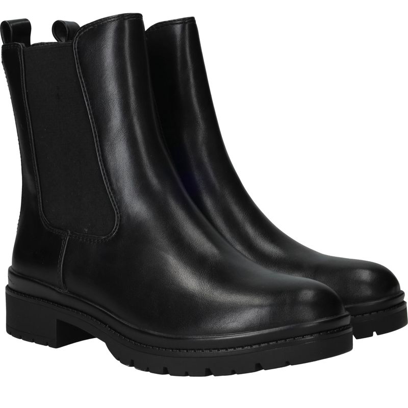 Tamaris Chelseaboots Zwart Dames