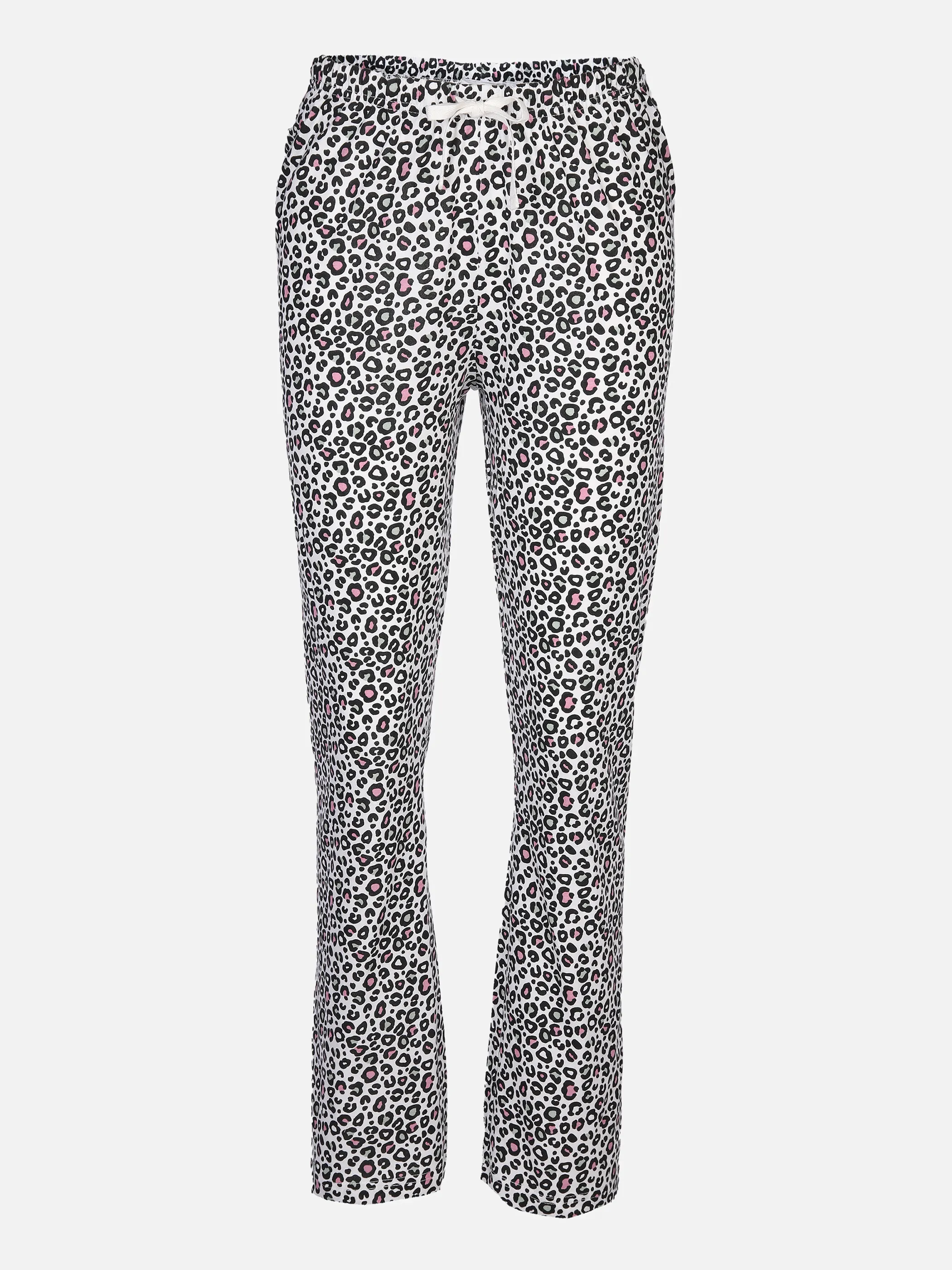 Damen Schlafhose mit Leoprint