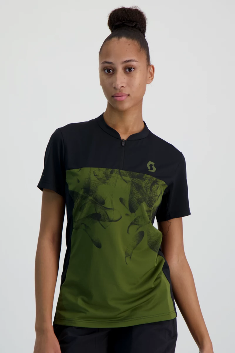 SCOTT Trail Flow Zip Damen Biketrikot
