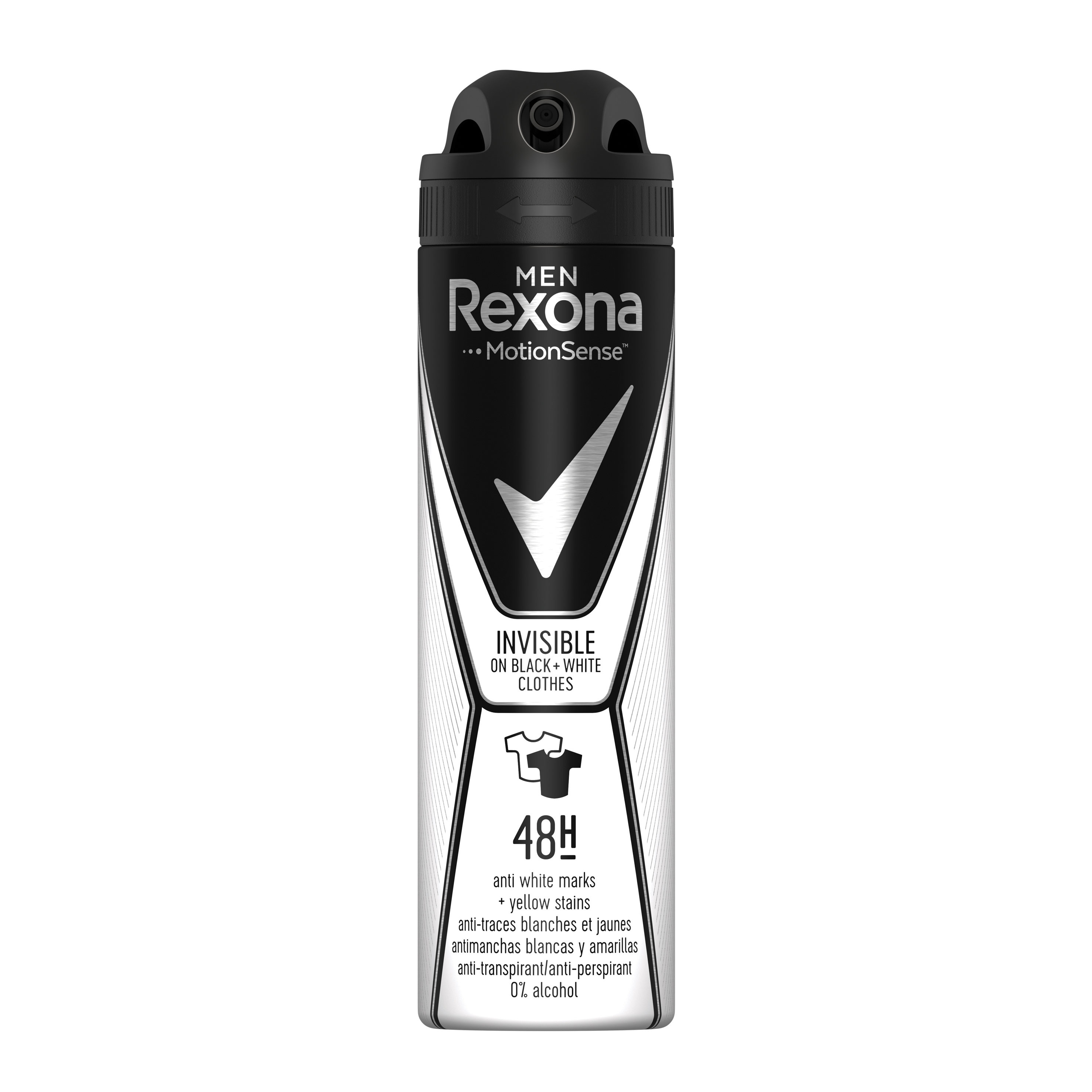 DEO REXONA MEN SPRAY INVISIBLE CLOTHES 150ML