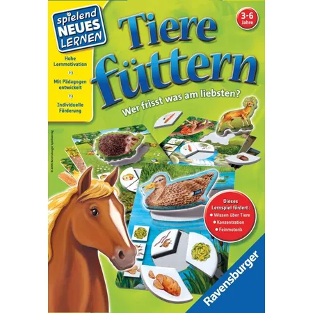 Ravensburger Tiere füttern