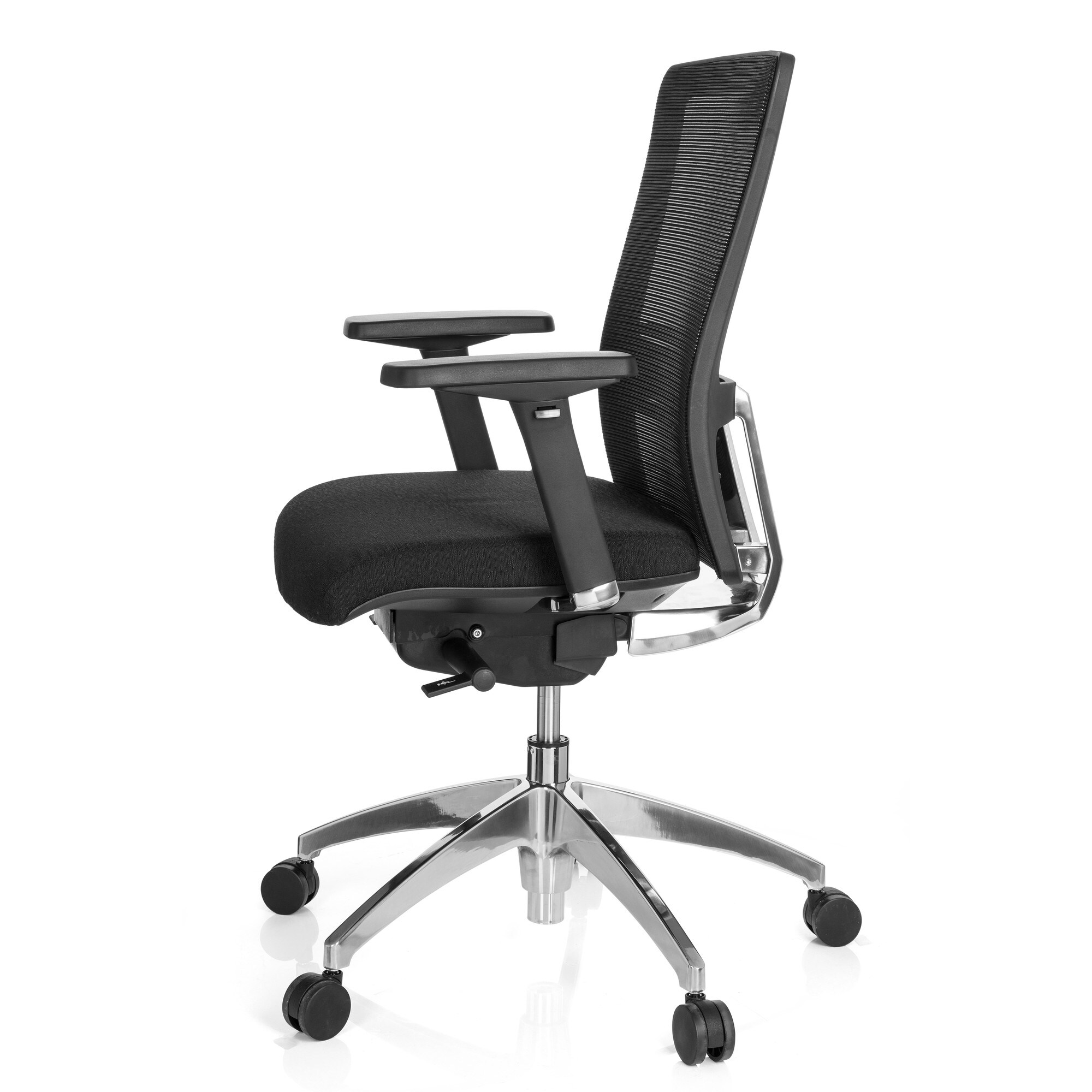 Profi Bürostuhl ASTRA BASE Stoff mit Armlehnen (höhenverstellbar) hjh OFFICE