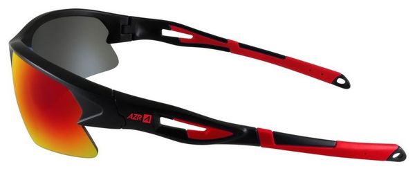 Coffret Lunettes AZR Huez Noir et Rouge/Écran rouge multicouche