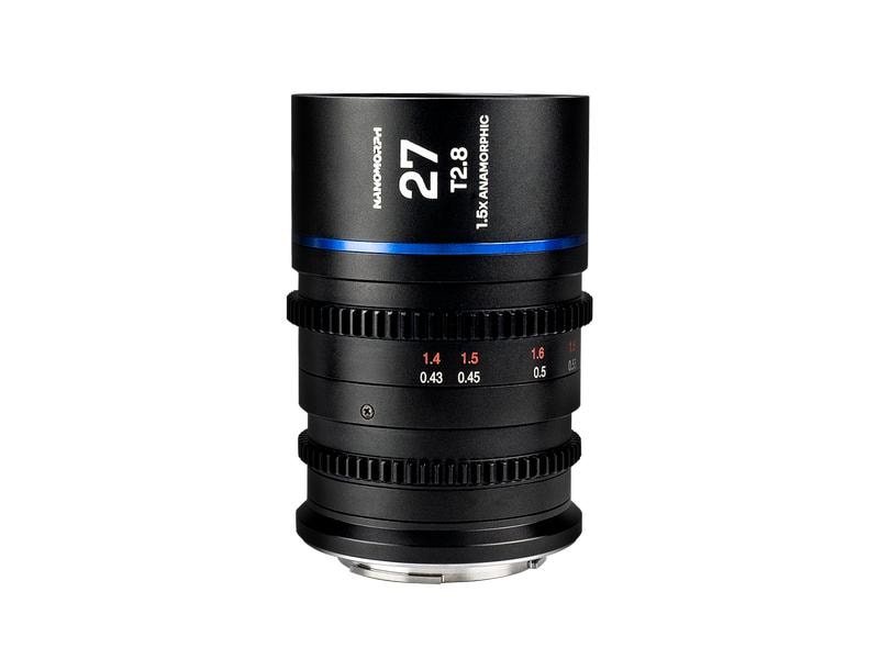 Laowa Festbrennweite Nano S35 Prime Kit (Blue) – Nikon Z Set aus 3 ultrakleinen anamorphotischen Objektiven für Super35-Sensoren