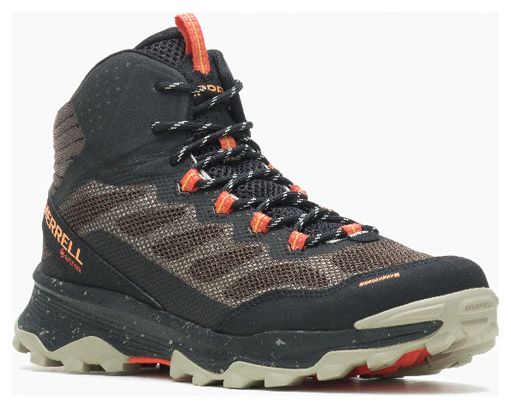 Chaussures de Randonnée Merrell Speed Strike Mid Gore-Tex Corail/Noir
