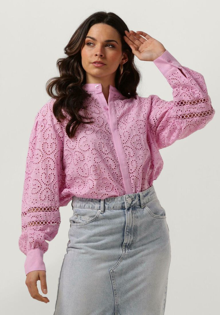 YDENCE lichtroze ydence blouse blouse dana