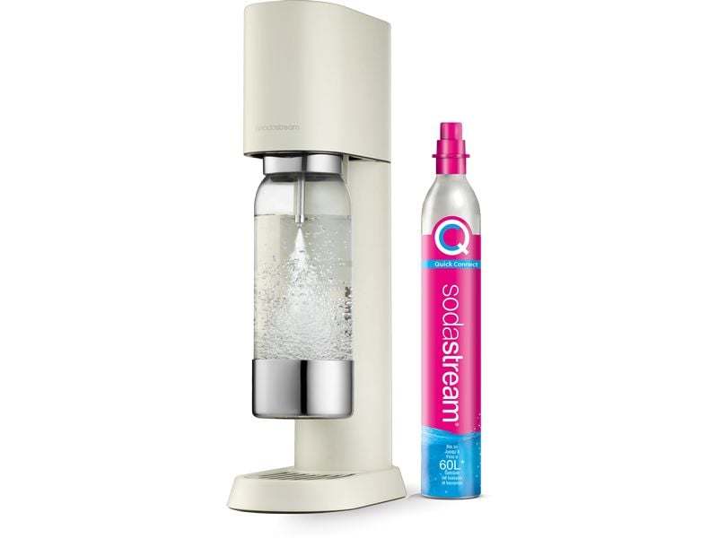 Sodastream Wassersprudler Enso Sand Wassersprudler mit Quick Connect Zylinder
