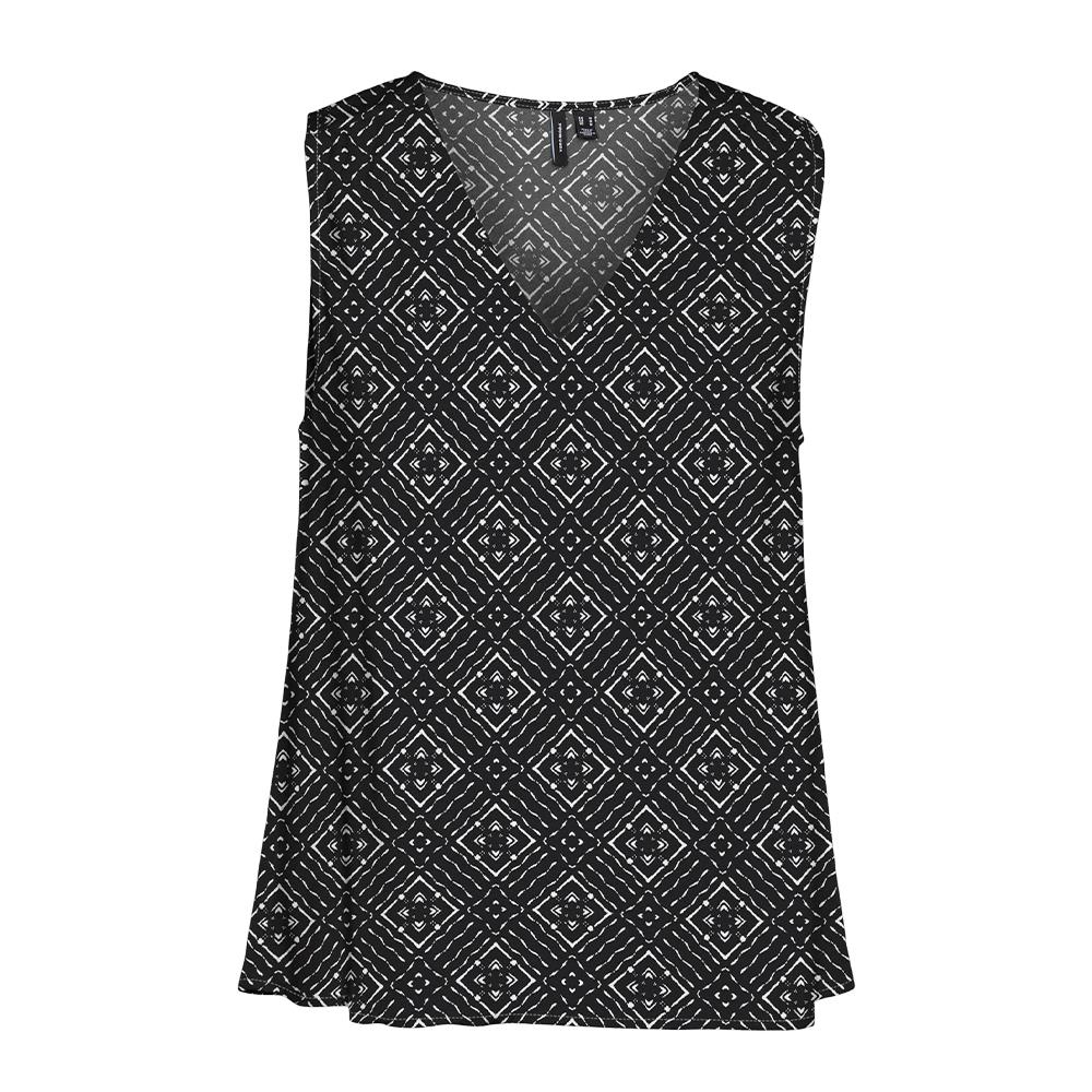 Vero Moda Blouse Noir/Blanc à Motifs Femme Vero Moda Easy Joy