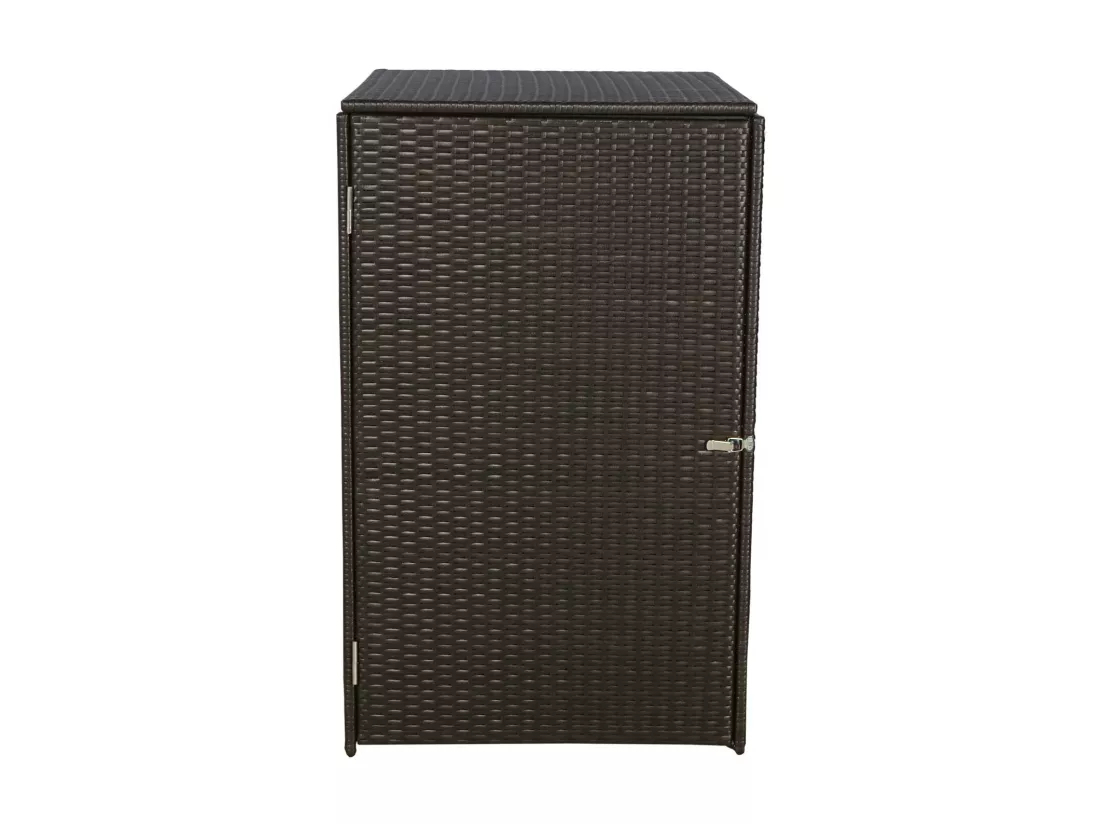 Habillage de poubelle MCW-E25 120l, brun