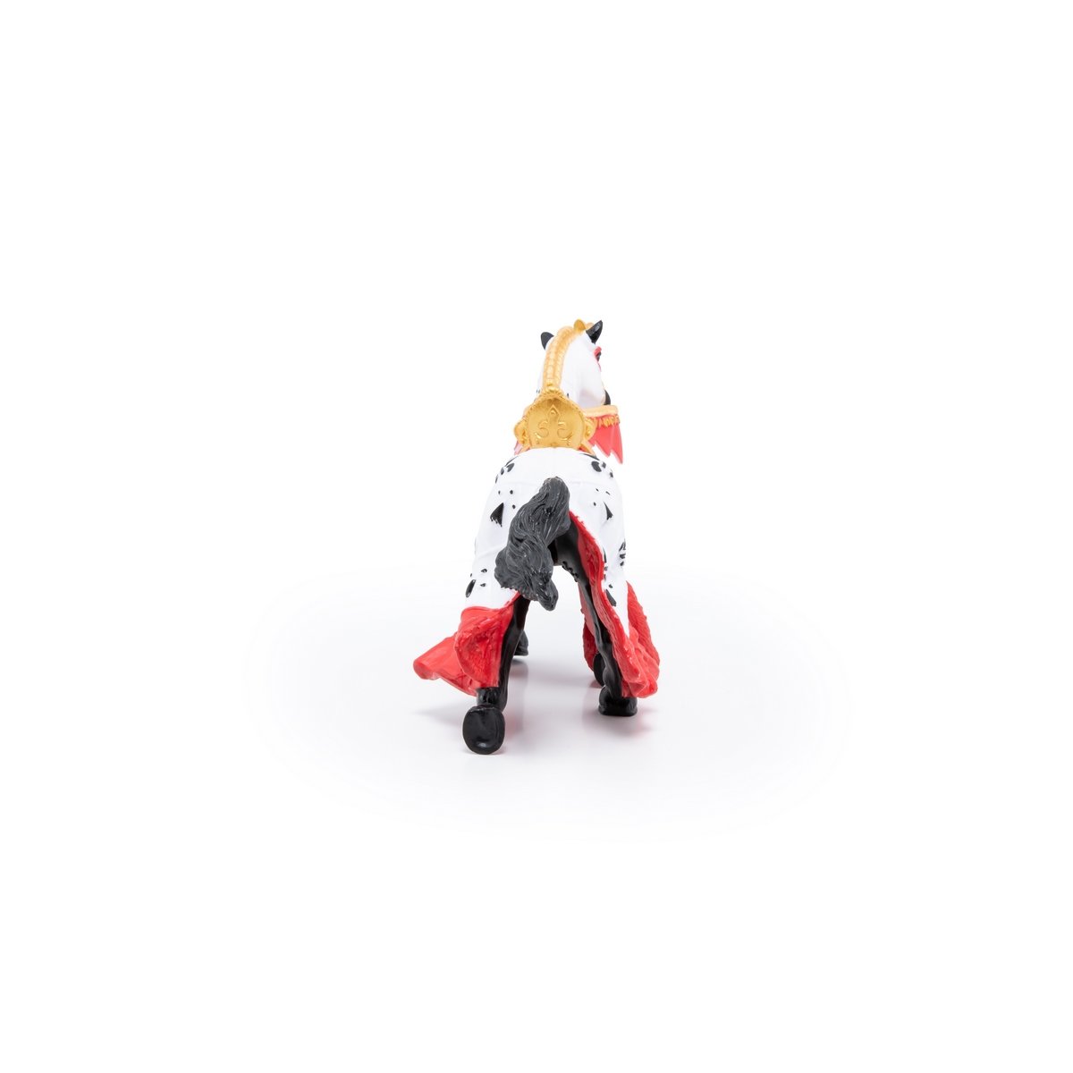 Figurine Cheval du roi Arthur rouge