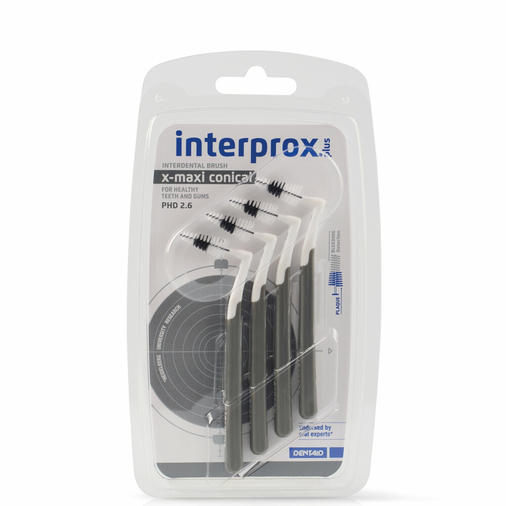 3x Interprox Ragers Plus X-Maxi Conical Grijs PHD 2.64 stuks