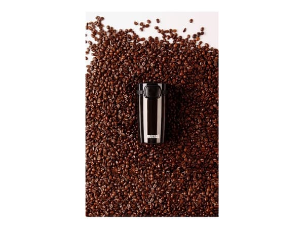 Sigg Miracle - Thermoskopp - Størrelse 7.6 cm diameter - Høyde 14.7 cm - 270 ml - svart