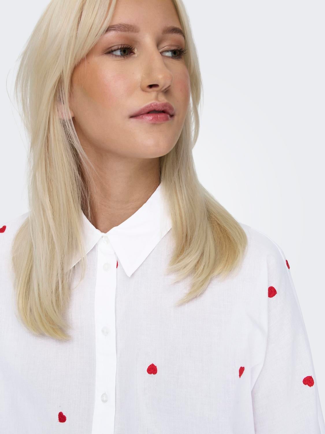 ONLNEW Hemd Bright White