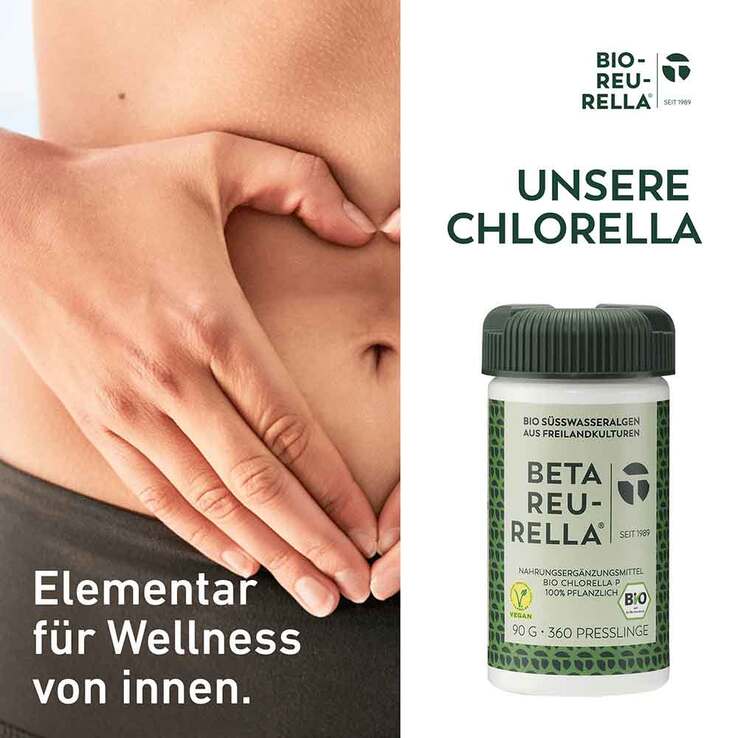 Beta Reu Rella Bio Süßwasseralgen Tabletten, 360 St