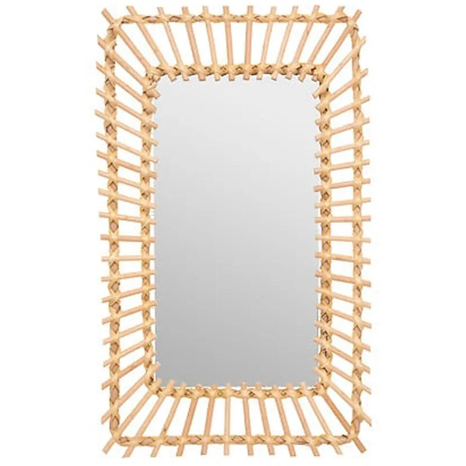 Atmosphera Wandspiegel Leonie - Boho/ibiza stijl - rotan