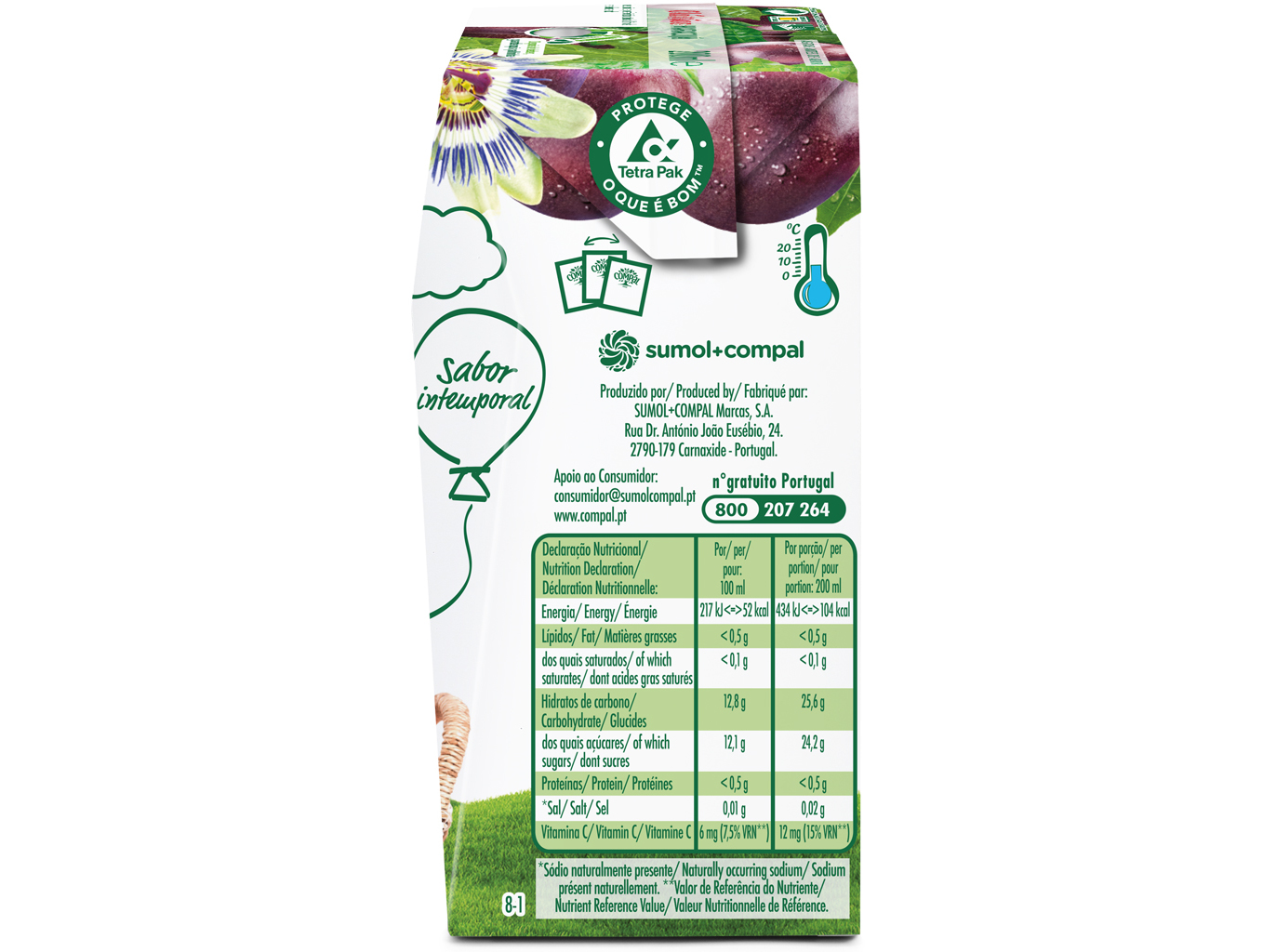NECTAR COMPAL CLÁSSICO MARACUJÁ 020L
