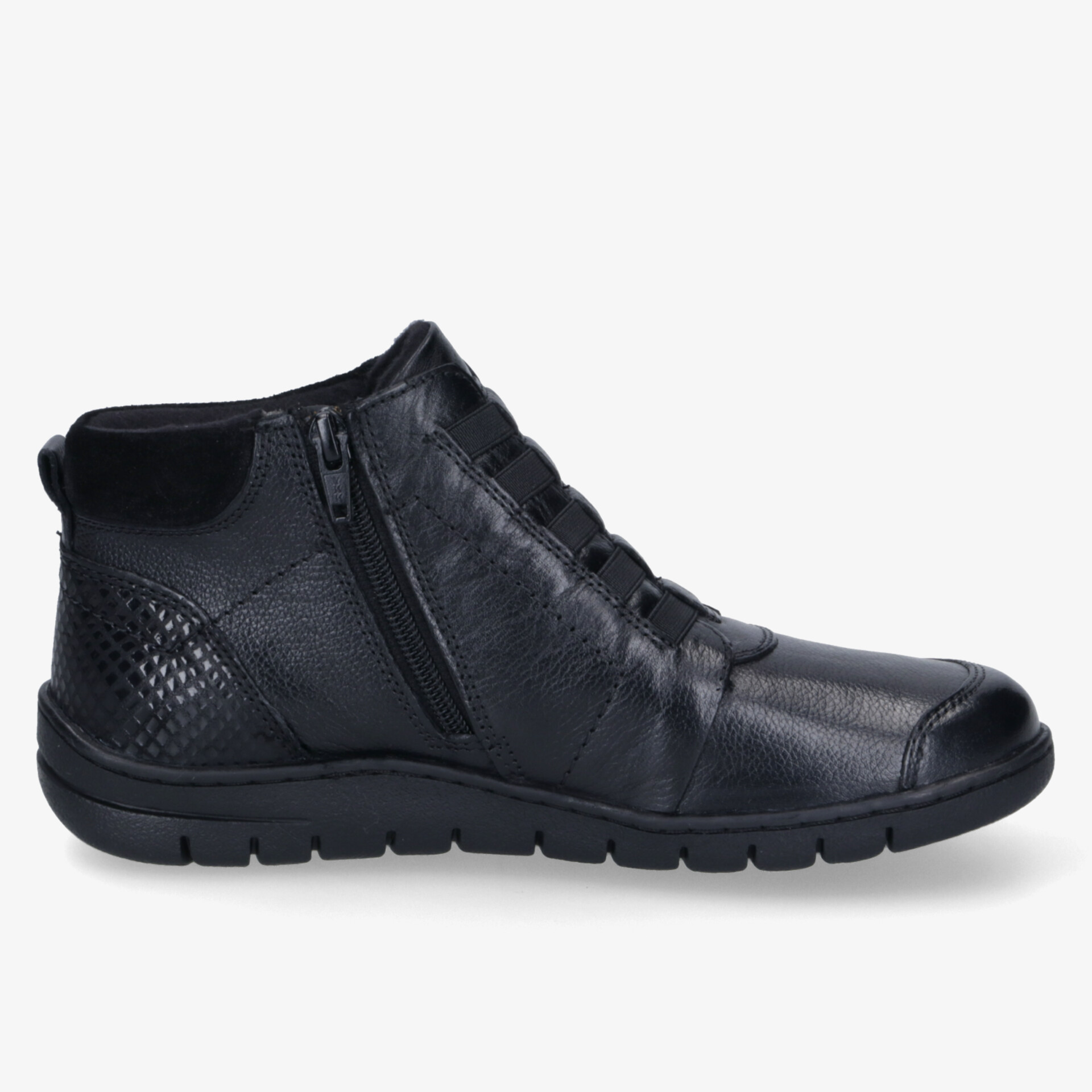 COMFINO Damen Stiefeletten schwarz