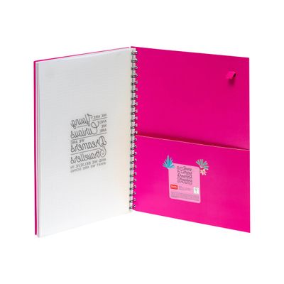 Legami Panda 3 in 1 - Cahier A4 Maxi - daisy