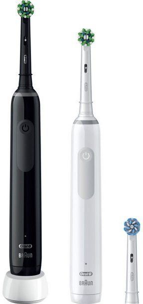 Oral-B Pro 3 3900 - Elektrische Tandenborstel - Zwart & Wit