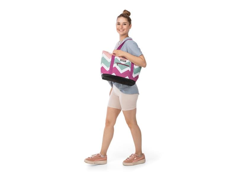 KOOR Kühltasche Shopper Monte Kühltasche mit Kühlelement in trendigen Farben