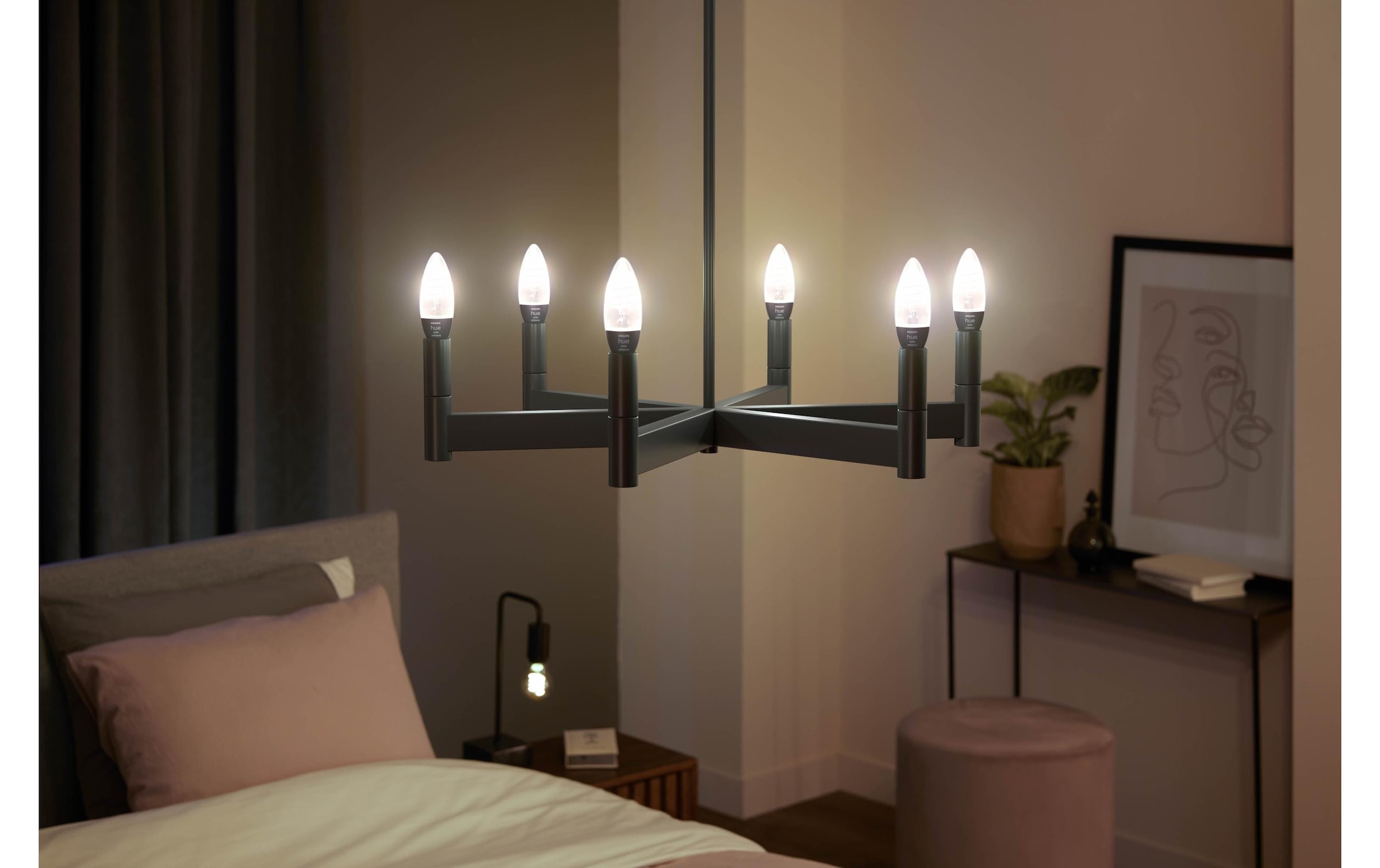 Philips Hue Spezialleuchtmittel »White Ambilight« E14