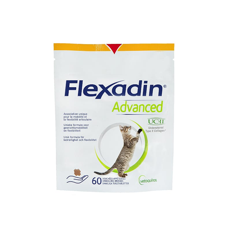 Flexadin Advanced Kat | 60 kauwbrokjes | 11603.1