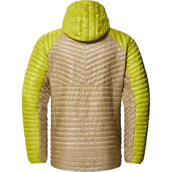 Doudoune randonnée HAGLÖFS HAGLOFS L.I.M MIMIC HOOD M SAND/AURORA