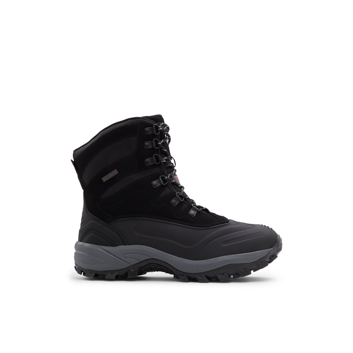 BANFF TRAIL-Craron-Bottes - Talon plat - Noir/Noir