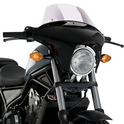 Tête de fourche Puig BATWING SML touring (noir brillant) - Uni