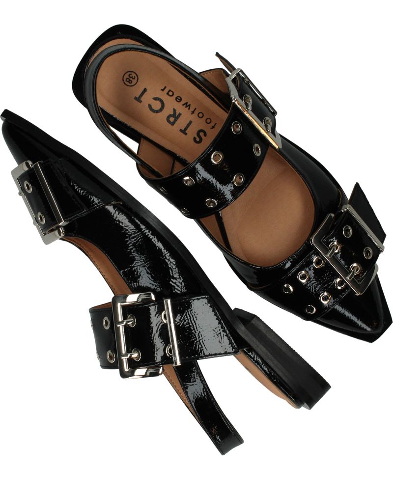 DSTRCT Sandalen Zwart Dames