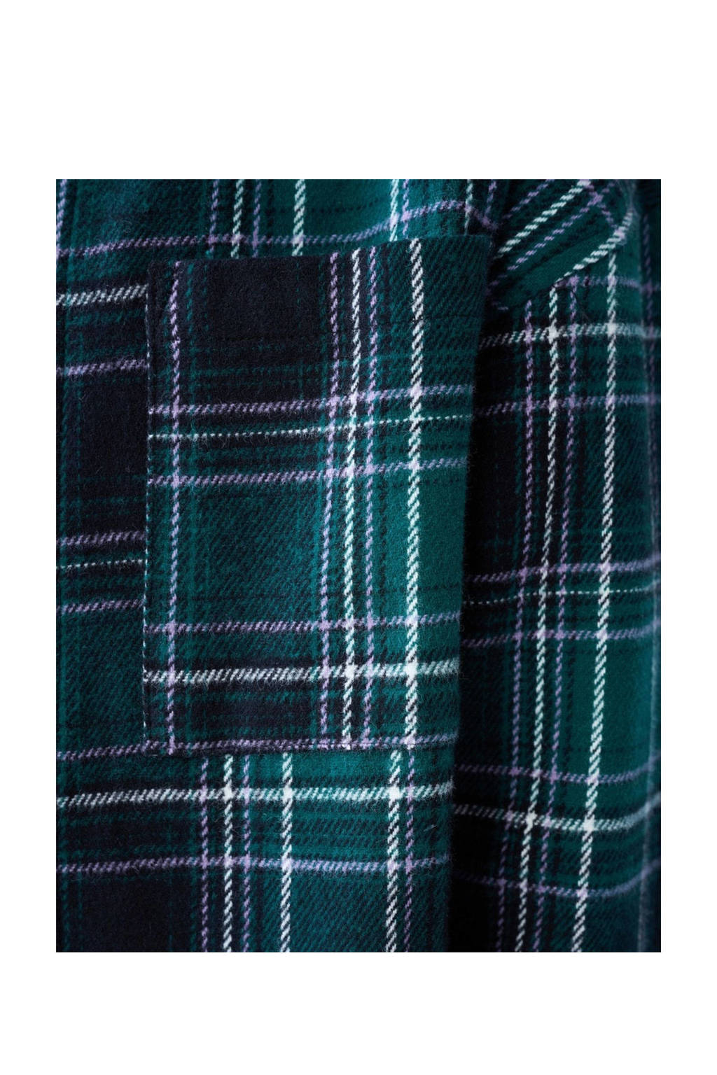 Shoeby overshirt groen/blauw
