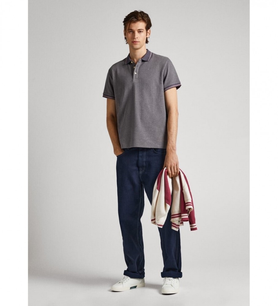 Polo Lisson cinza da Pepe Jeans