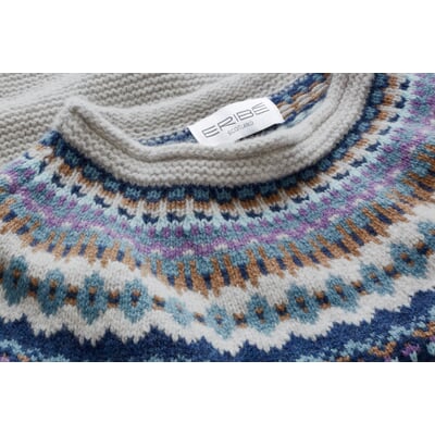 Damenpullover mit Passe, Arctic