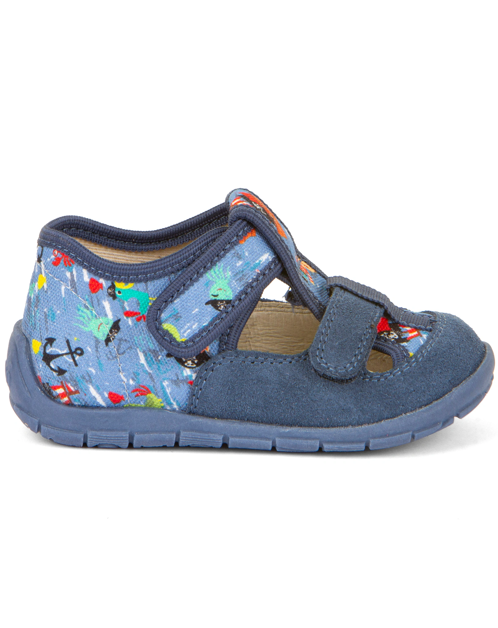 Klett-Lauflernsandalen CLASSIC PIRAT in denim