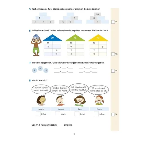 Hauschka Verlag Tests in Mathe Lernzielkontrollen 2. Klasse