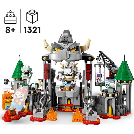 LEGO® Super Mario™ Dry Bowsers slotskamp – udvidelsessæt 71423