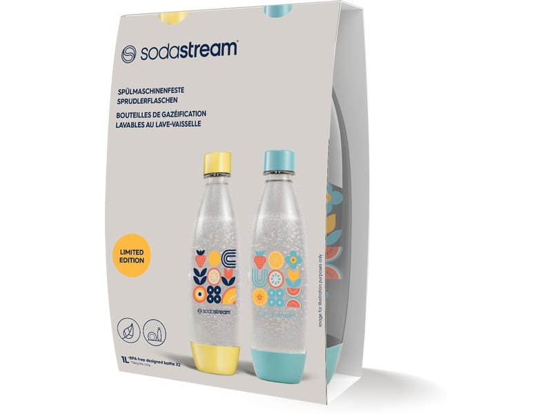 Sodastream Flasche Fuse National 1 l, 2 Stück SodaStream-Flasche
