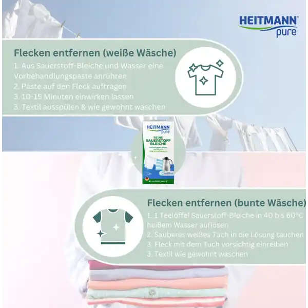 pure Reine Sauerstoffbleiche Pulver