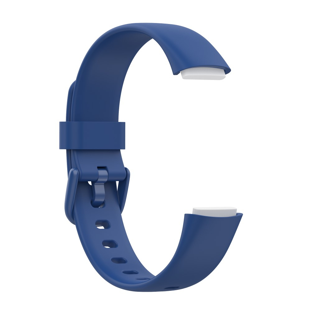 (Gr. L) Fitbit Luxe / Luxe Special Edition Silikon Armband mit Dornschliesse (Gelenkumfang ca. 171 - 238mm) - Dunkelblau