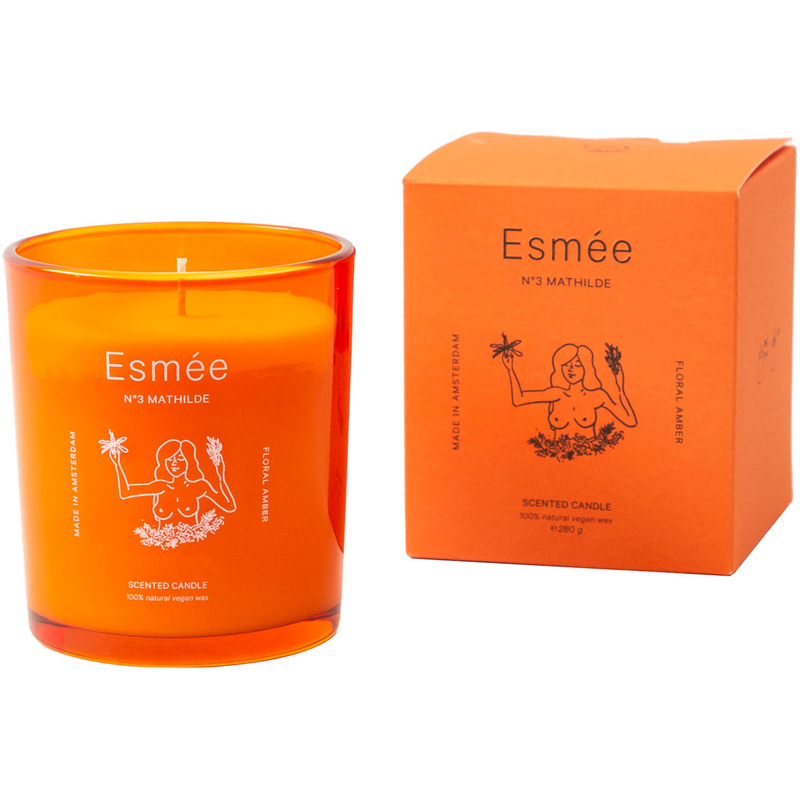 Esmée Duftkerze N\u00B03 Mathilde, 280 g, Blumen