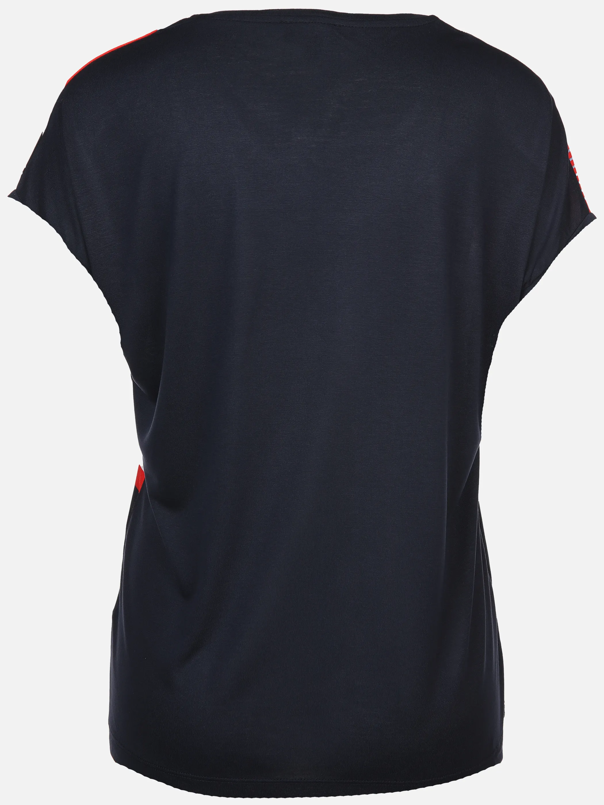 Damen Shirt im Materialmix