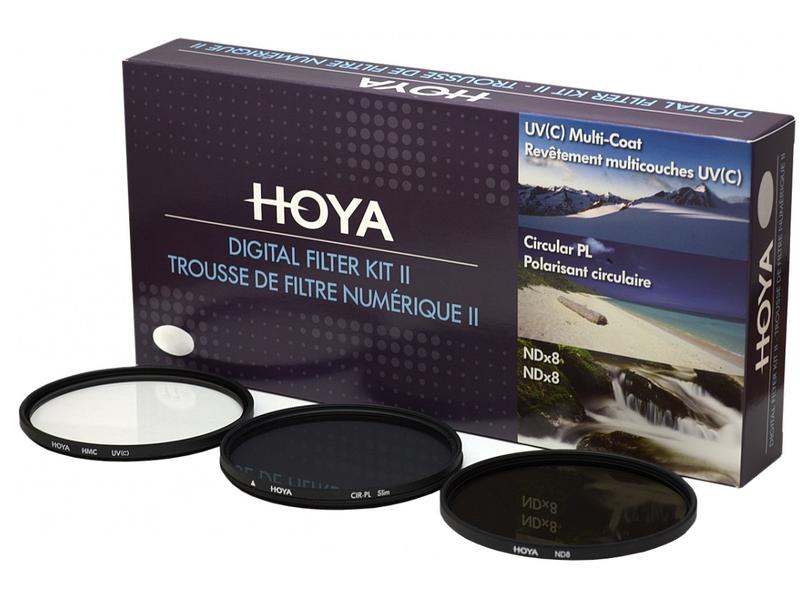 Hoya Set Digital Kit 72 mm Mehrfachbeschichtete Filter im 3-in-1 Set