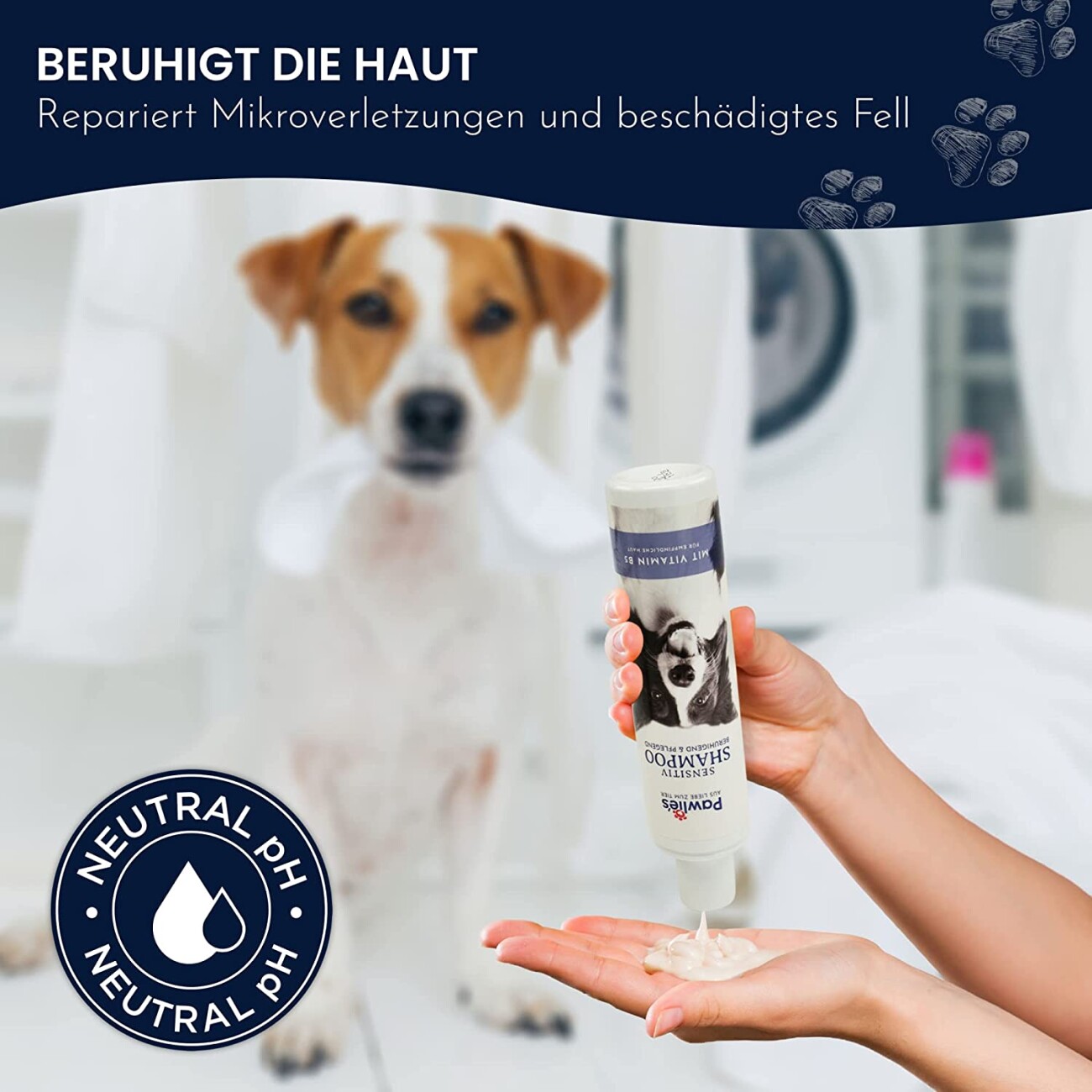 Pawlie's Sensitiv Hundeshampoo für Hunde 250ml