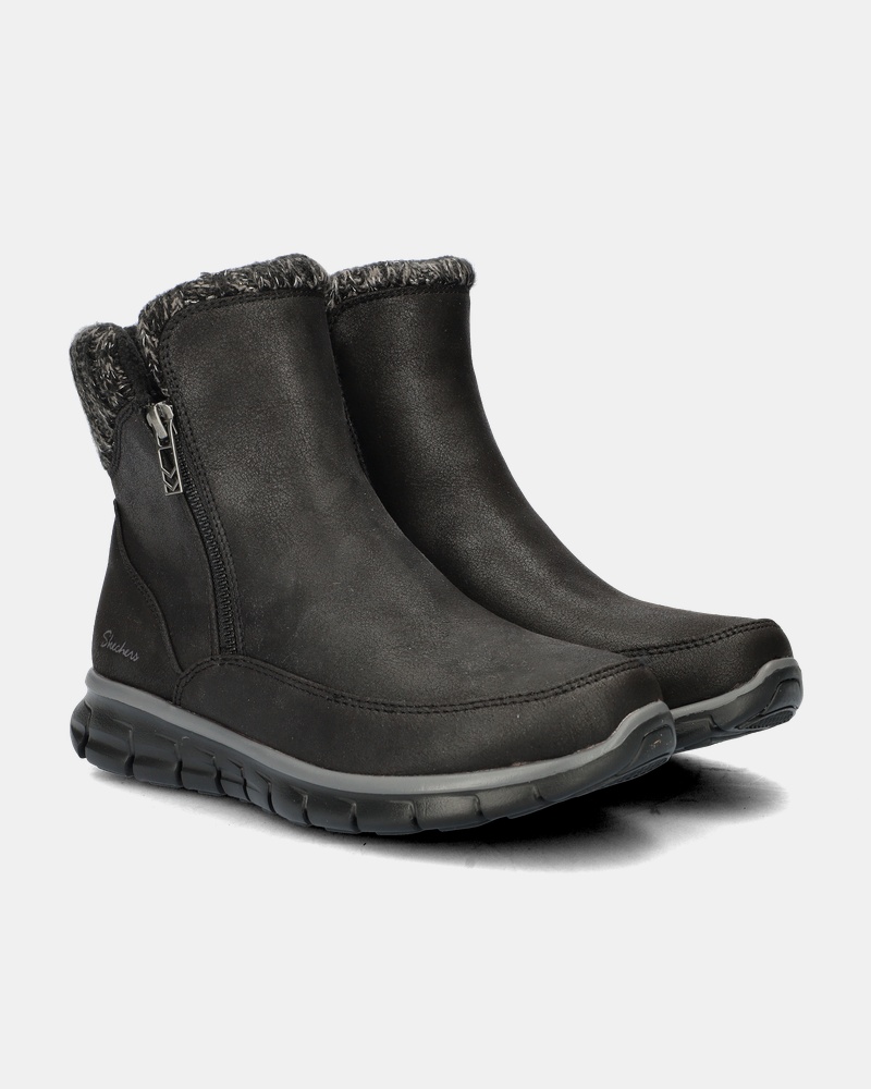 Skechers Synergy Rits- & gesloten boots  - zwart