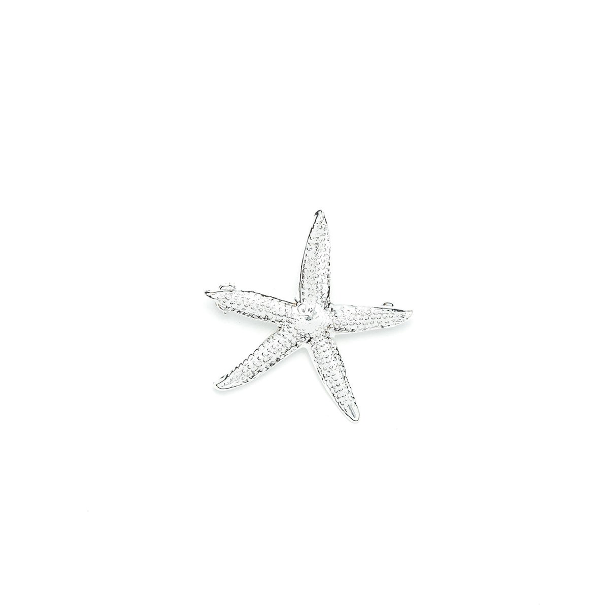 broche étoile plaqué argent - CLÉIA