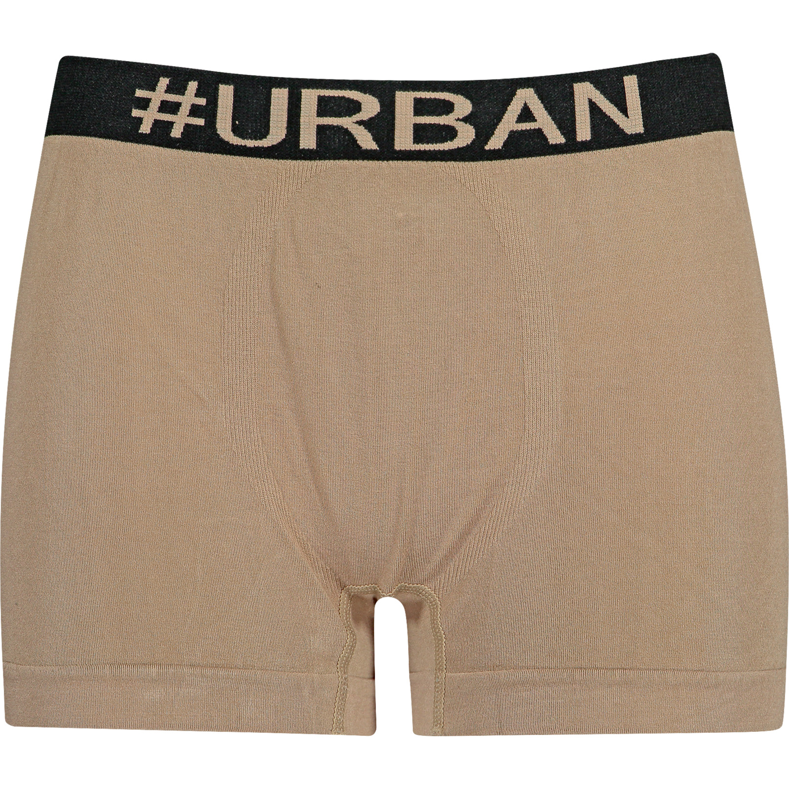 Knaben-Boxershort Seamless, 2 Stück beige