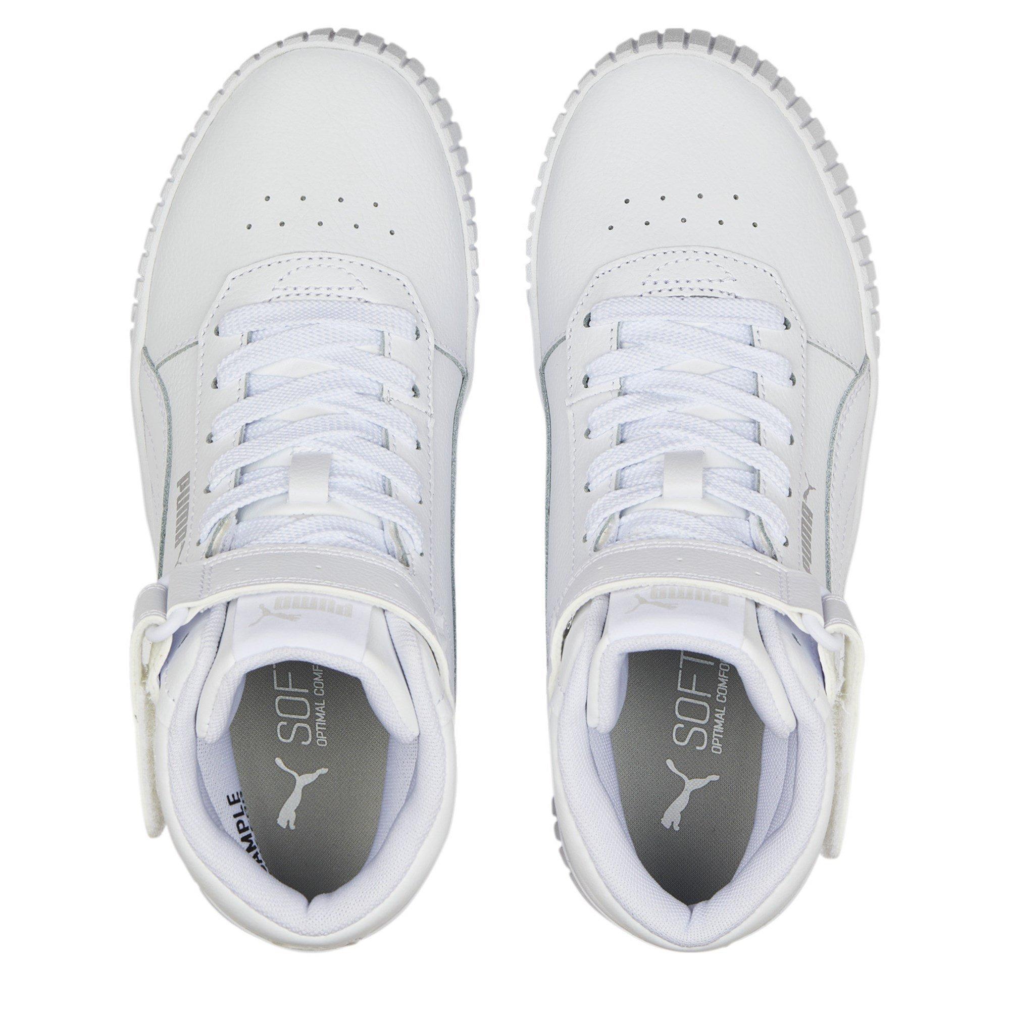 Puma Carina Mid Junior Girls High Top Trainers