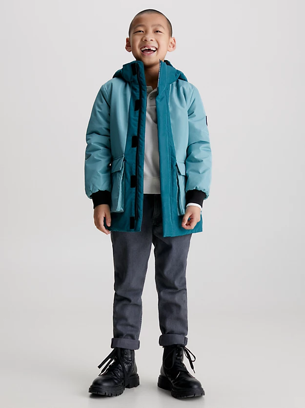 Parka colorblock
