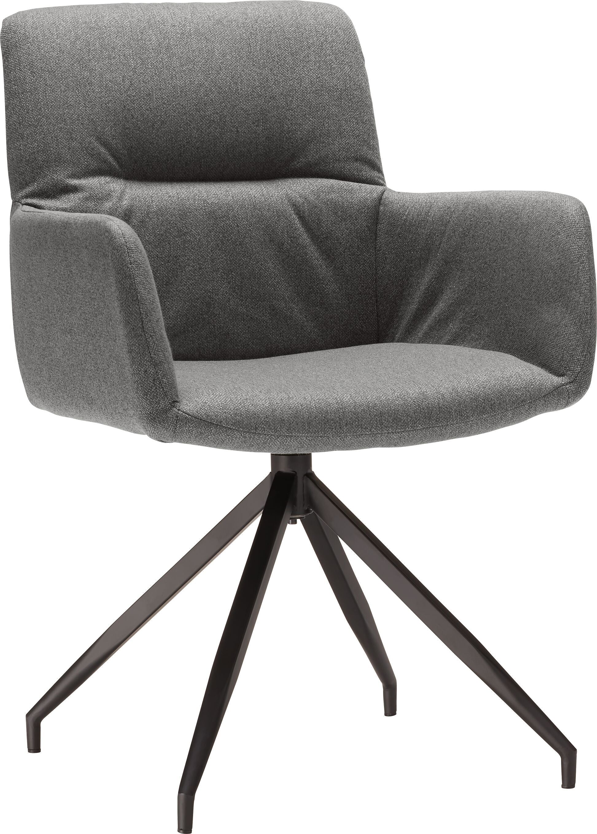 NAVIGLI II Stuhl - Grau / B: 58.0 cm x T: 61.0 cm x H: 89.0 cm