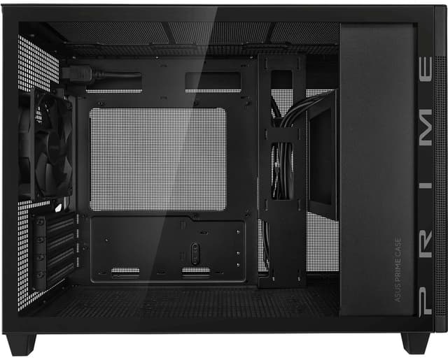 ASUS Prime AP201 TG MicroATX/MiniITX PC kabinet (sort)